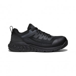 Black Men Keen Arvada ESD Sneaker Work Shoes | XZR1784FX