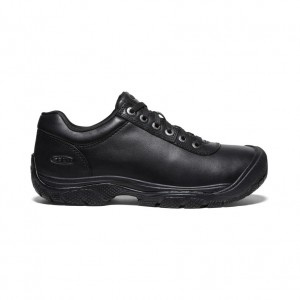 Black Men Keen PTC Dress Oxford Work Shoes | PYP1175WI