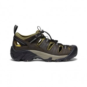 Black Yellow Men Keen Arroyo II Work Shoes | BYE1760OC