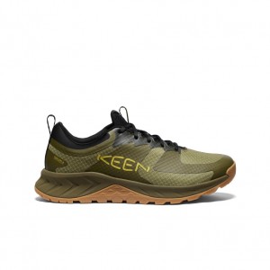 Dark Olive Men Keen Versacore Waterproof Sneakers | TTS5779BQ