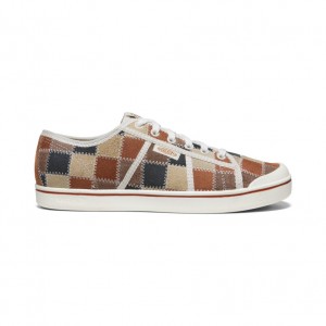 Multicolor Men Keen Eldon Harvest Leather Sneakers | NGI552GP