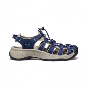 Navy Women Keen Astoria West Sandals | STP4459GL