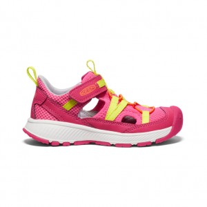 Pink Kids' Keen Motozoa Sandals | VMJ9097KV