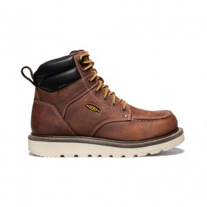 Red Men Keen Cincinnati 6" Waterproof Work Boots | KJH3068IN