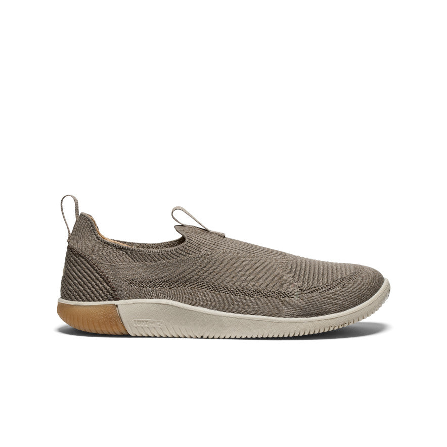 Beige Men Keen KNX Knit Slip On Shoes | CWH9269UC