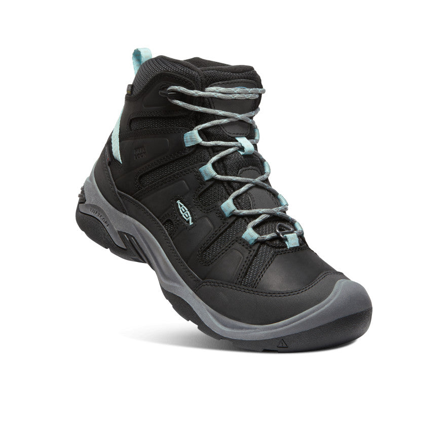 Black Blue Women Keen Circadia Polar Waterproof Work Boots | VHK5466WN