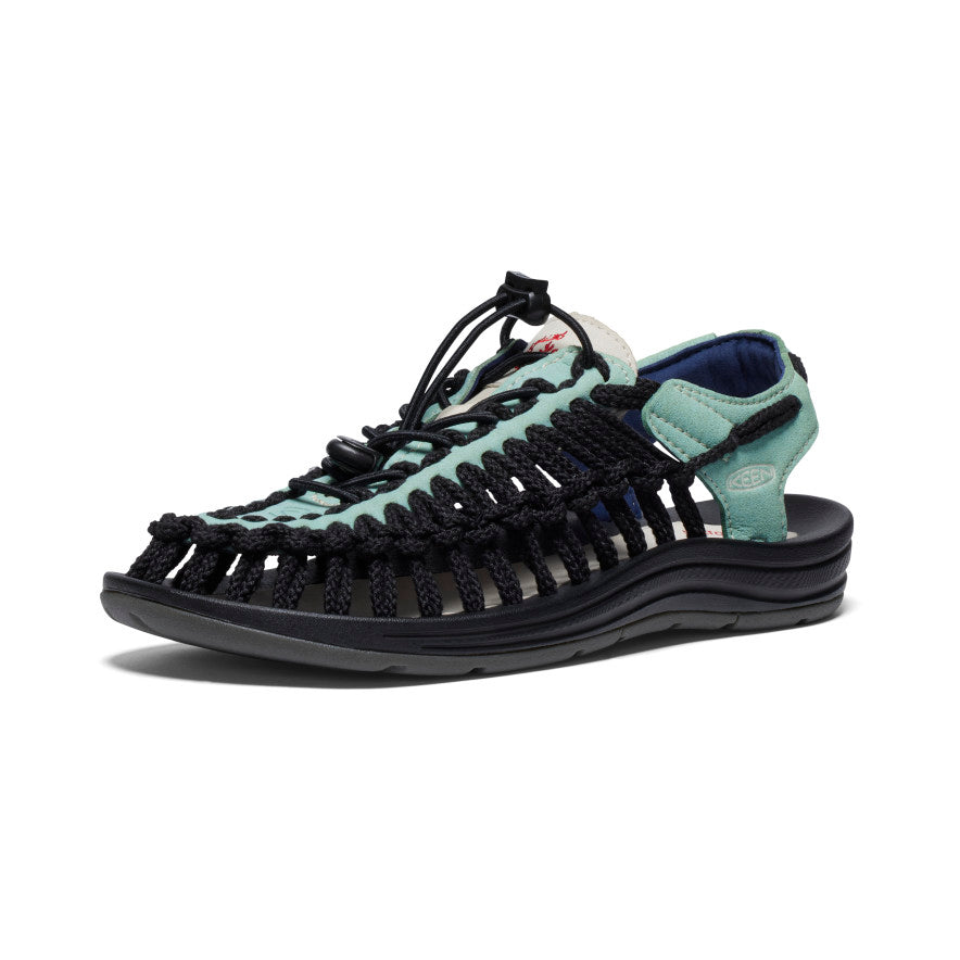 Black Green Women Keen Uneek Sneaker Sandals | GOK3195GT