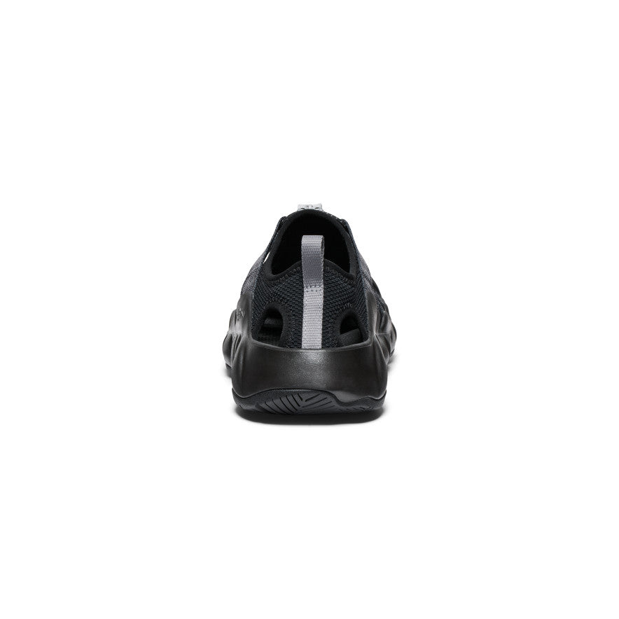 Black Grey Men Keen Hyperport H2 Sandals | PIY737XW