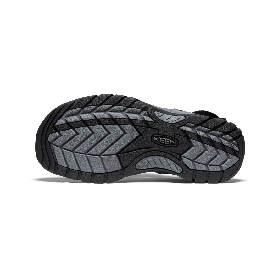 Black Grey Men Keen Rapids H2 Sandals | PLL6116ZE