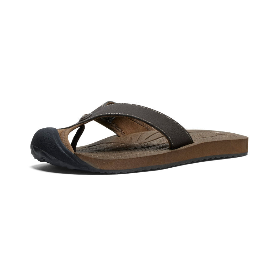 Black Men Keen Barbados Flip Flops | XVB10035RD