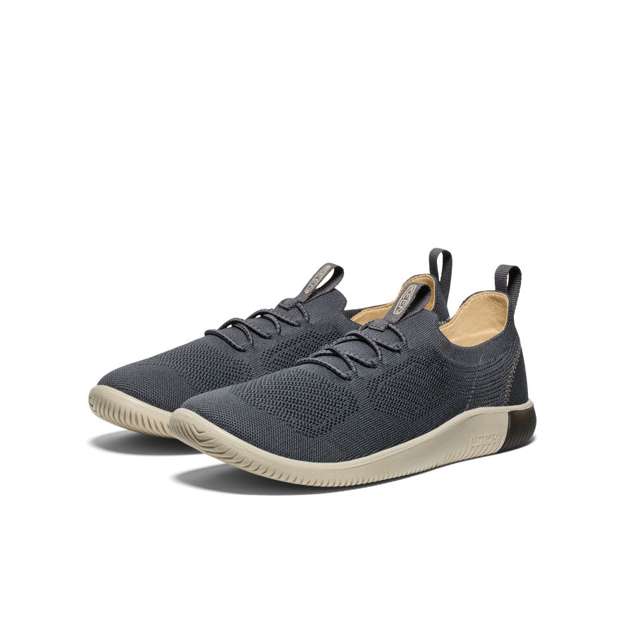 Black Men Keen KNX Knit Sneakers | ZUZ4561ZG