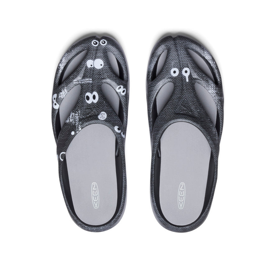 Black Men Keen Shanti Arts x Ultra Heavy & Palm Graphics Slides | ZEO2956CM