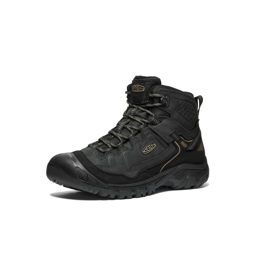 Black Men Keen Targhee IV Waterproof Hiking Boots | EMP7920XL