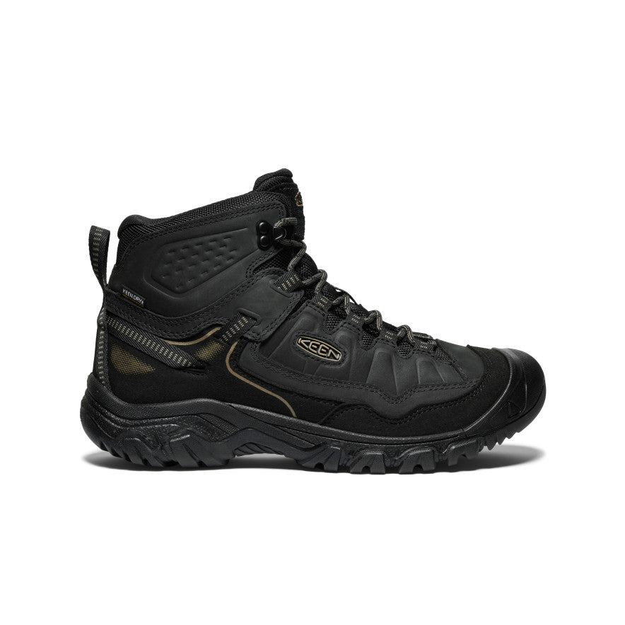 Black Men Keen Targhee IV Waterproof Hiking Boots | EMP7920XL