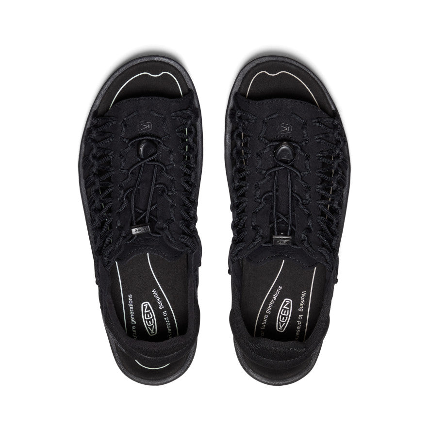 Black Men Keen Uneek II Open Toe Sandals | MBC5166MW