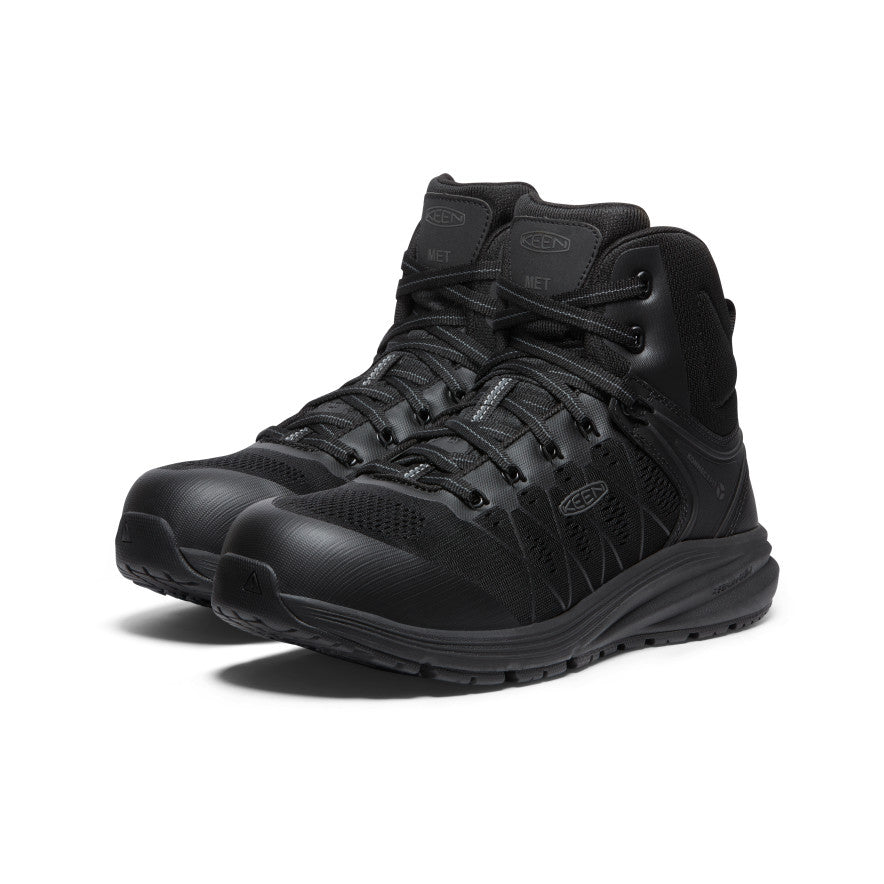 Black Men Keen Vista Energy Mid INT MET Work Boots | MZR8100XO