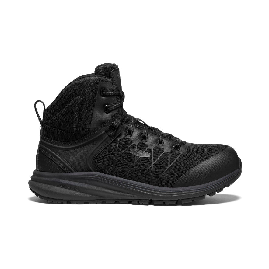 Black Men Keen Vista Energy Mid INT MET Work Boots | MZR8100XO