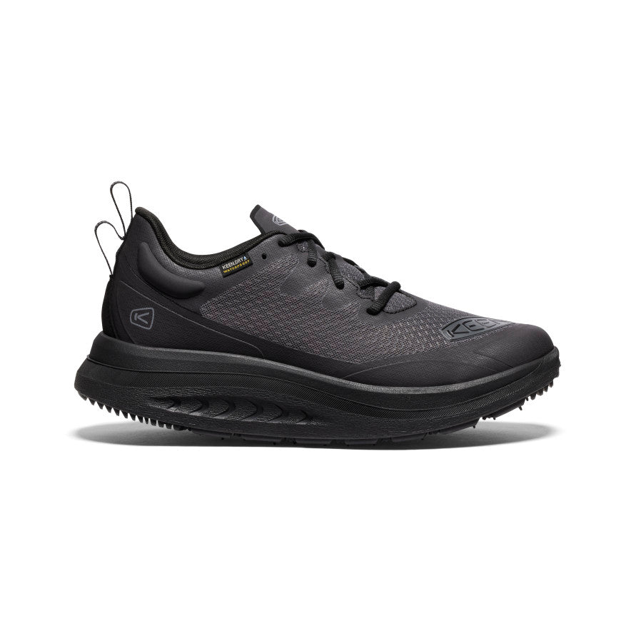 Black Men Keen WK400 Waterproof Walking Shoes | TZM645XT