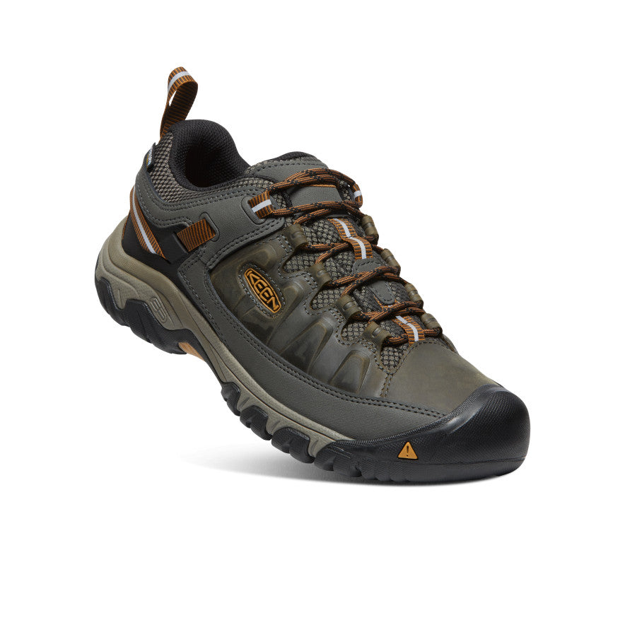 Black Olive Brown Men Keen Targhee III Waterproof Work Shoes | MLE7938UY