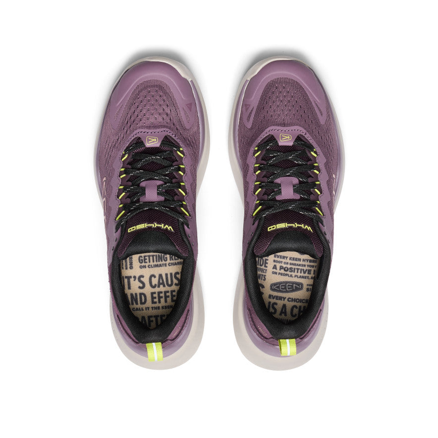 Black Purple Green Women Keen WK450 Walking Shoes | CWR8364UP