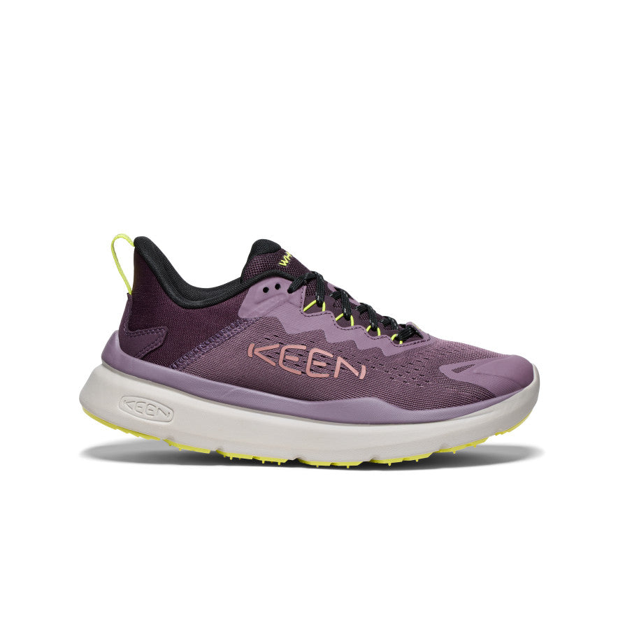 Black Purple Green Women Keen WK450 Walking Shoes | CWR8364UP