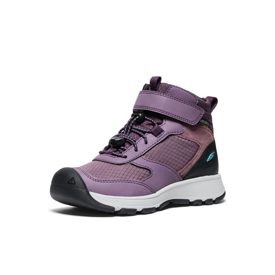 Black Purple Kids' Keen Skua Waterproof Work Boots | XBA3622MM