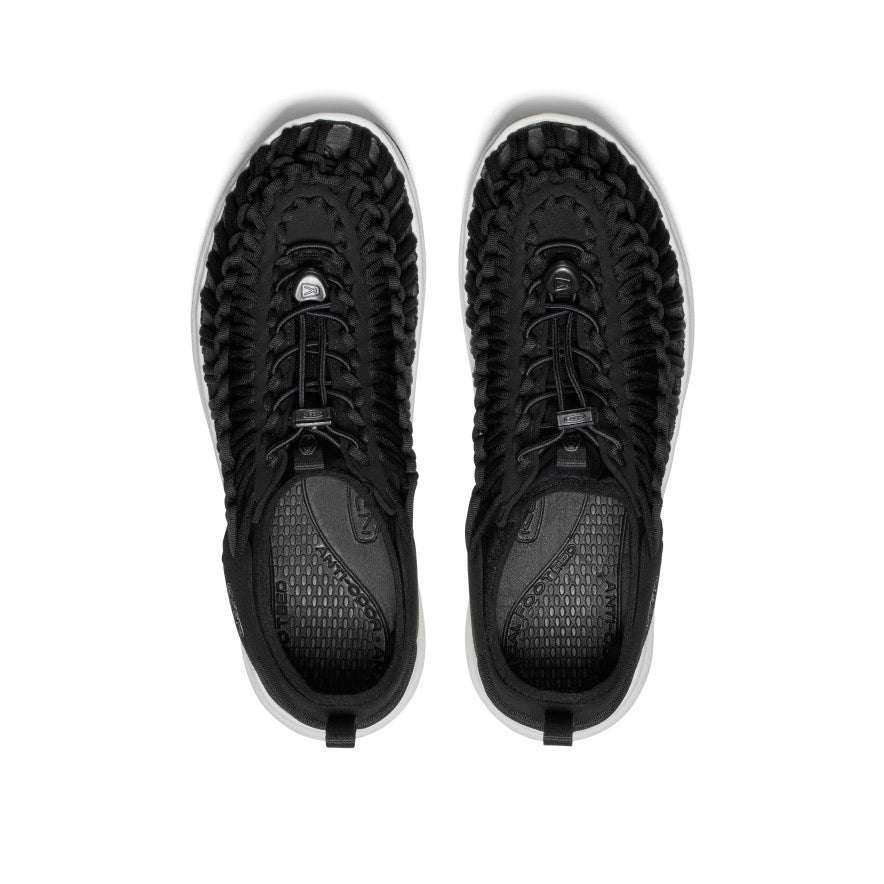 Black White Men Keen Uneek O3 Sneaker Sandals | AAO1179RC