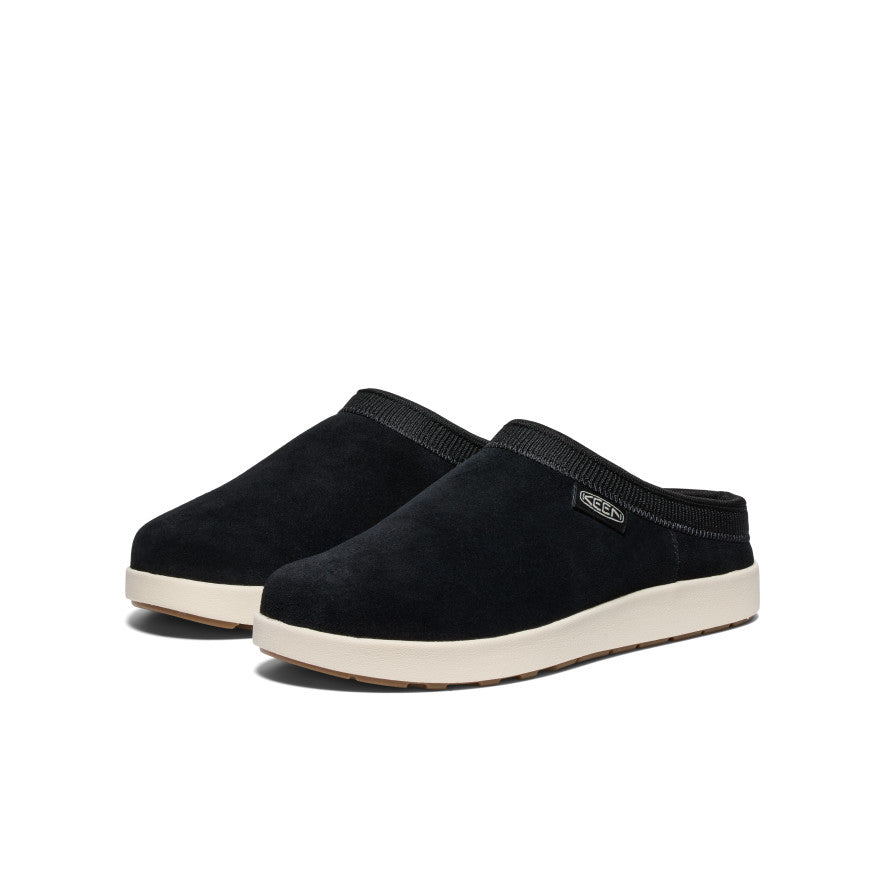 Black Women Keen Elle Suede Mule Slippers | GVN288GN