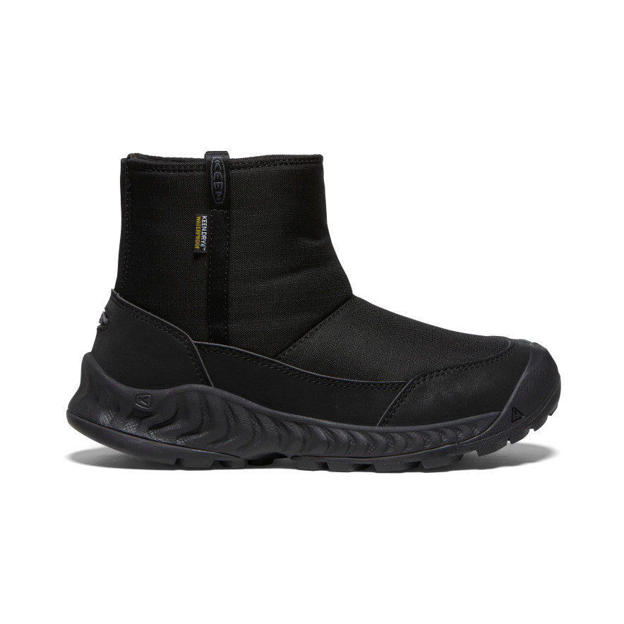 Black Women Keen Hood NXIS Pull-On Waterproof Boots | HMF9322UV