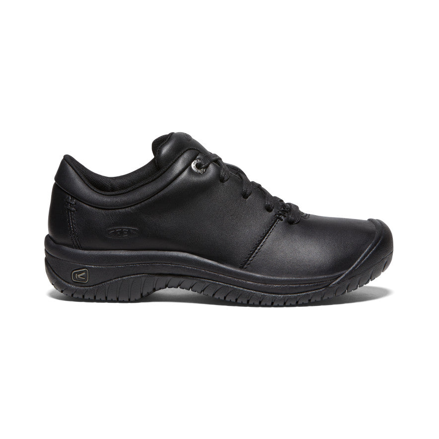 Black Women Keen PTC Oxford Work Shoes | UJC2212JH