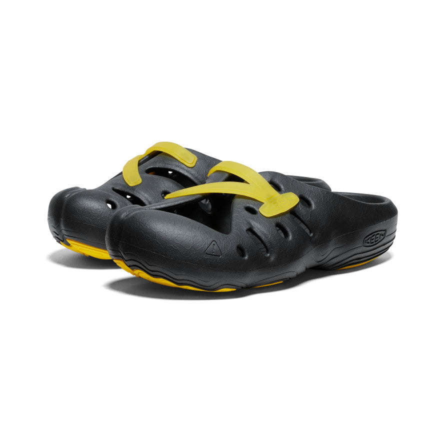 Black Yellow Women Keen Yogeez Clog Sandals | XMO584UZ