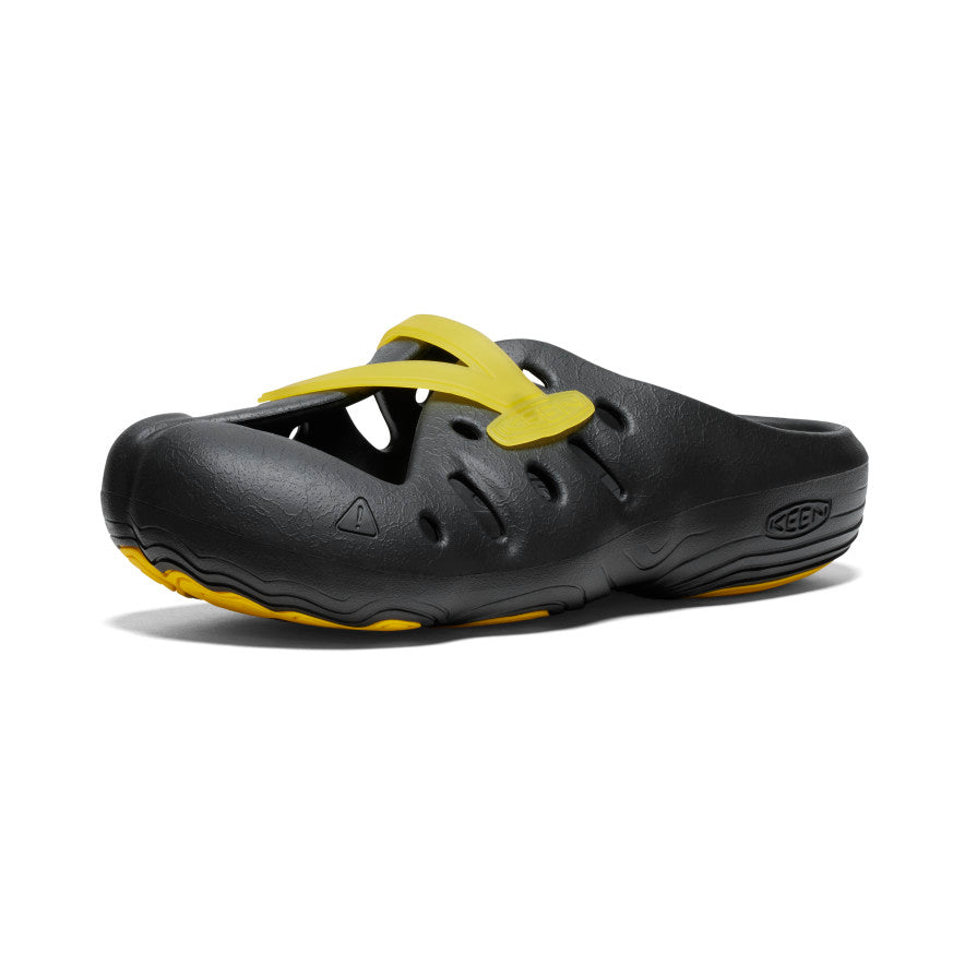 Black Yellow Women Keen Yogeez Clog Sandals | XMO584UZ