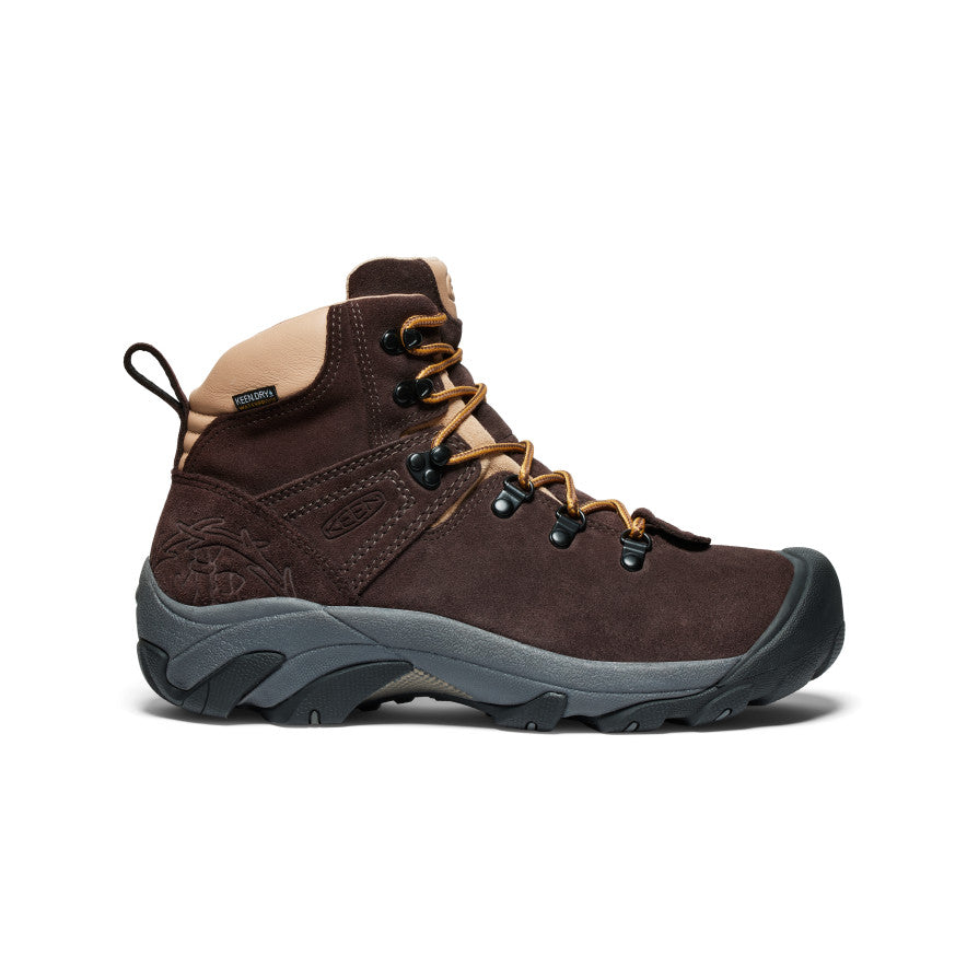 Blue Brown Men Keen Pyrenees Waterproof x Mountain Research Hiking Boots | KGB1018DW