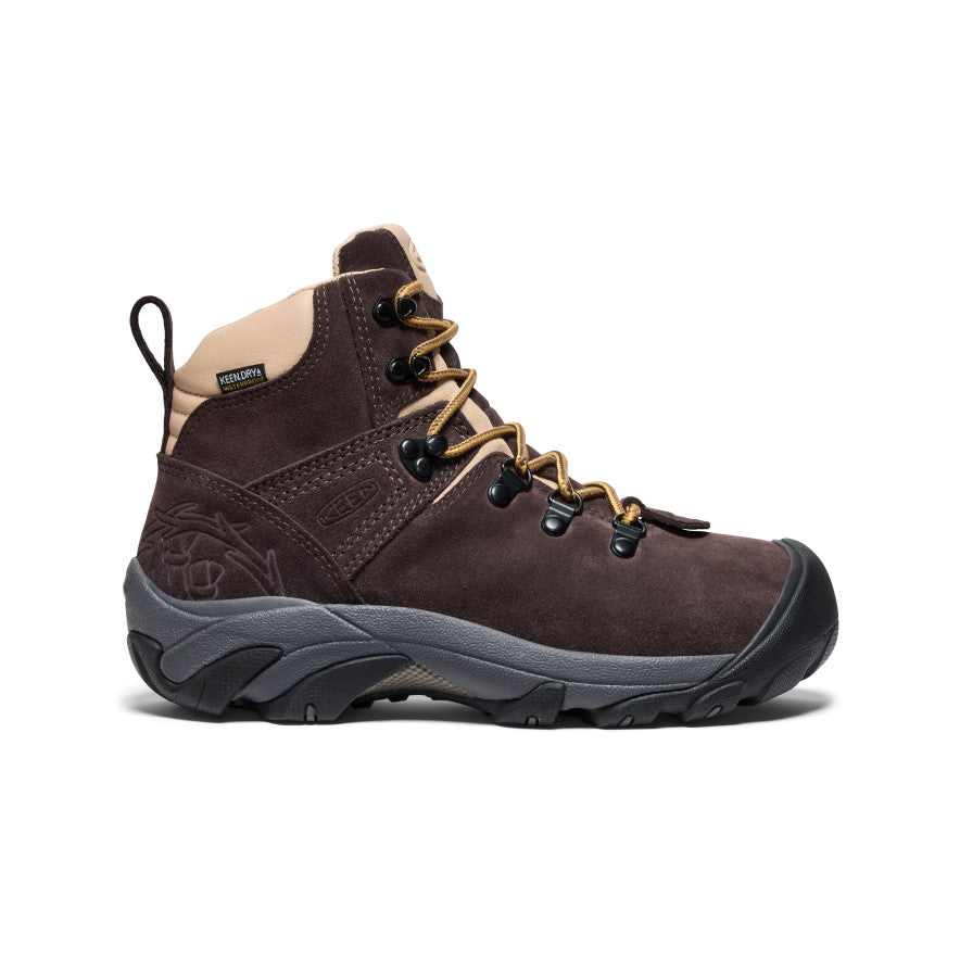 Blue Brown Women Keen Pyrenees Waterproof x Mountain Research Hiking Boots | NBD836FF