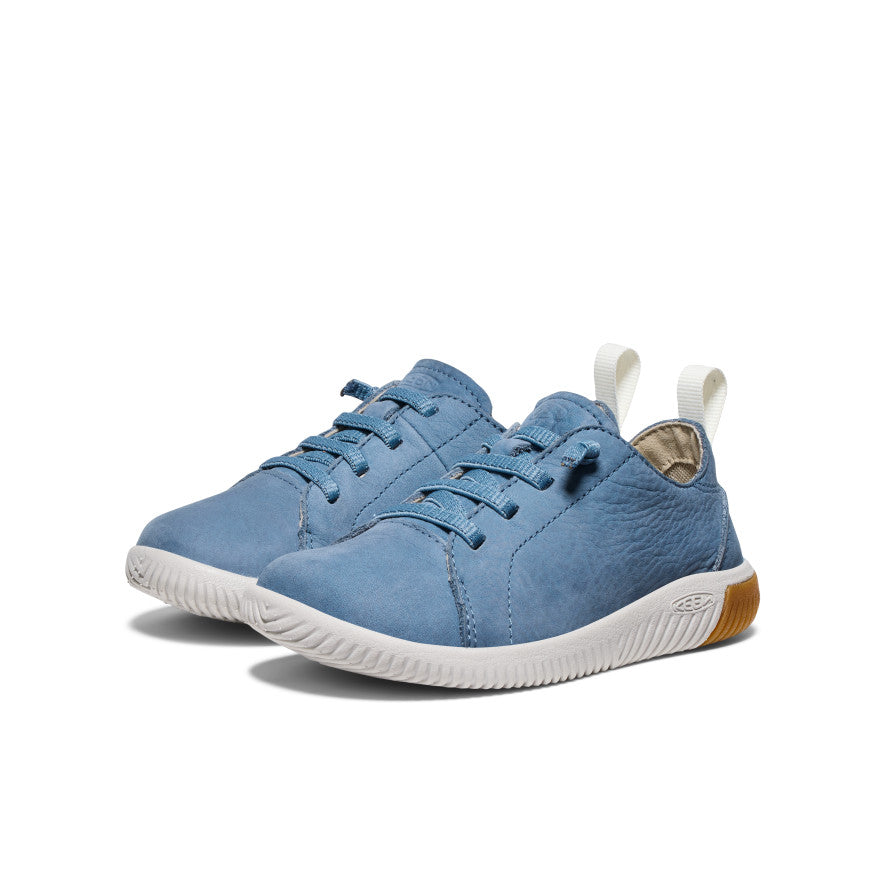 Blue Kids' Keen KNX Leather Sneakers | WEF7088TB