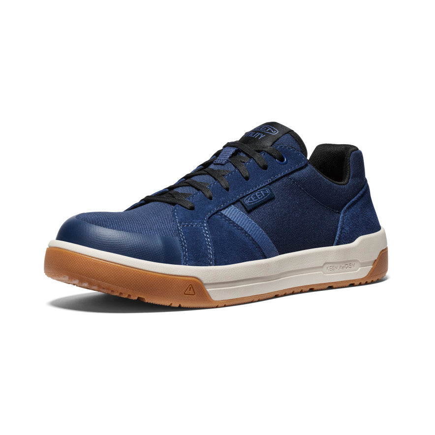 Blue Men Keen Kenton Work Shoes | XEQ3088JW