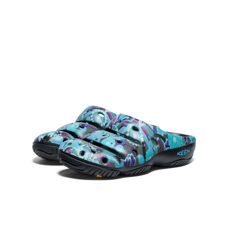 Blue Men Keen Yogui Arts Clog x Gravityfree Slides | UZI455MM