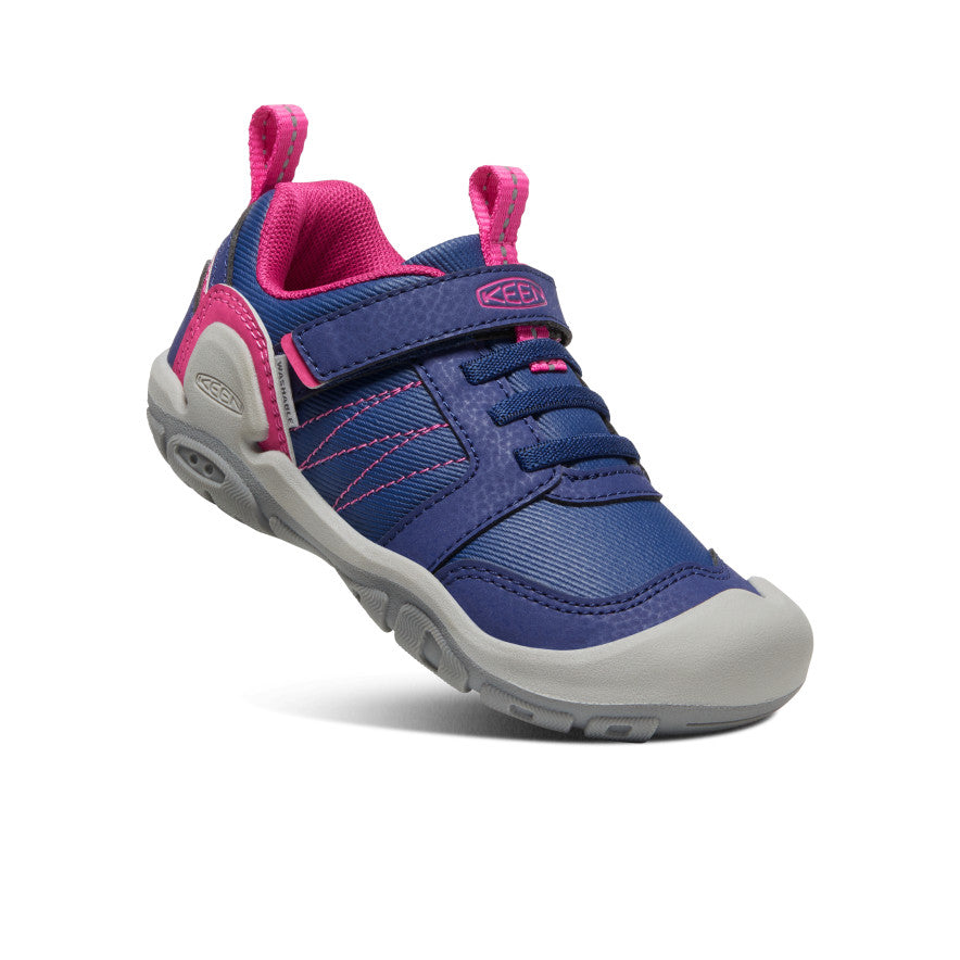 Blue Pink Peacock Kids' Keen Knotch Peak Sneakers | ZAN2916VR