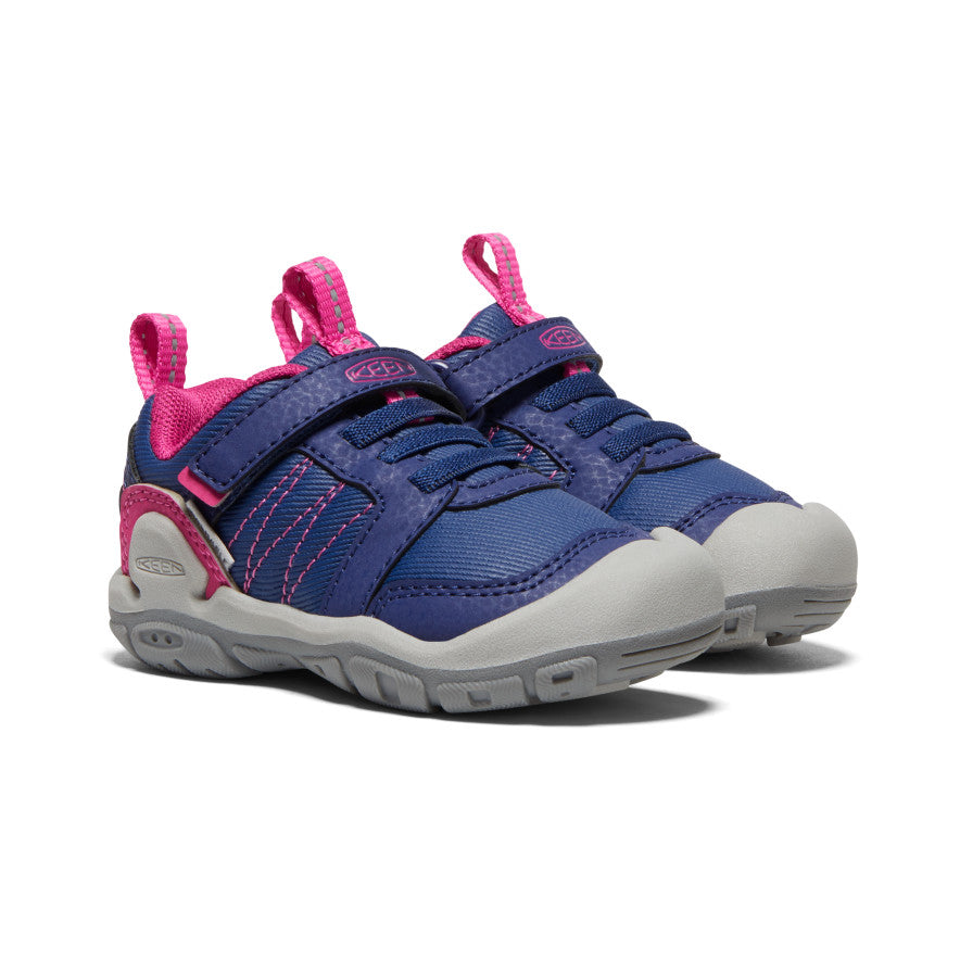 Blue Pink Peacock Toddlers Keen Knotch Peak Sneakers | CCX5954GR