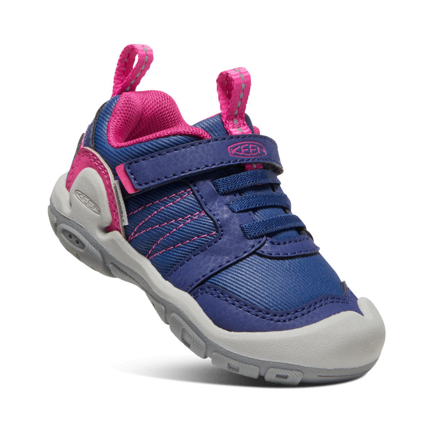 Blue Pink Peacock Toddlers Keen Knotch Peak Sneakers | CCX5954GR