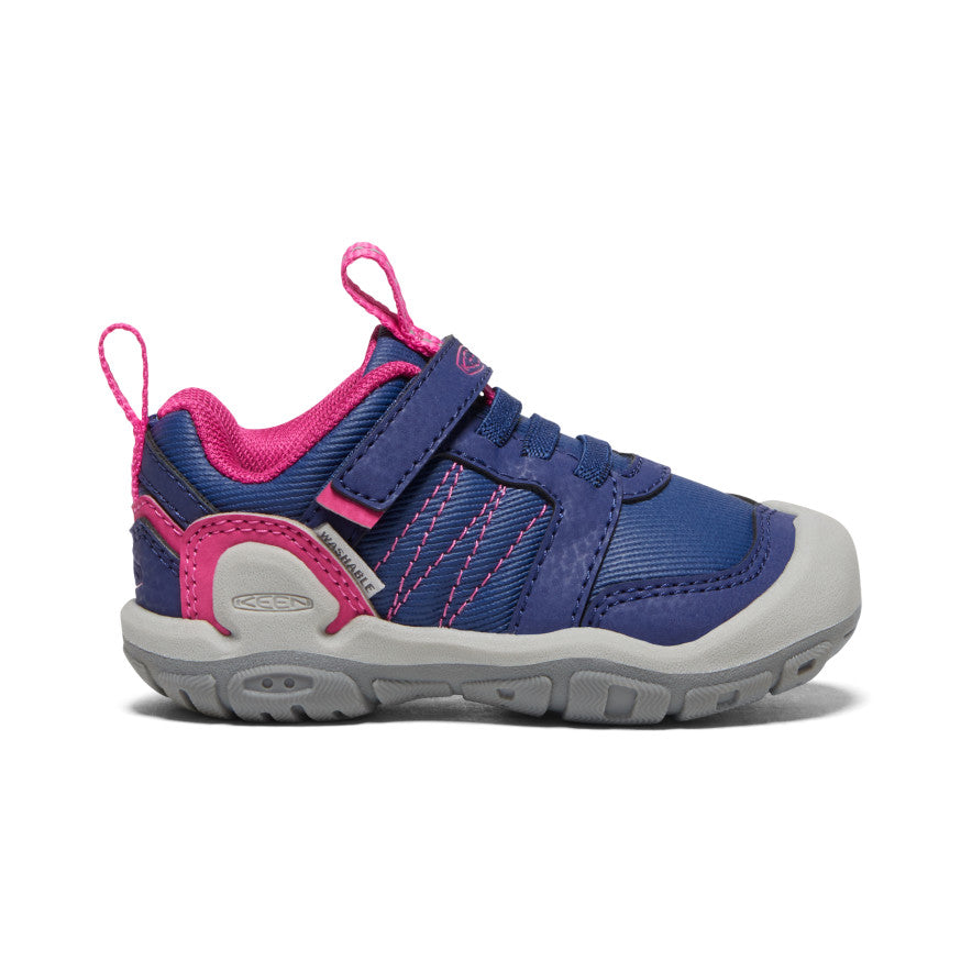 Blue Pink Peacock Toddlers Keen Knotch Peak Sneakers | CCX5954GR