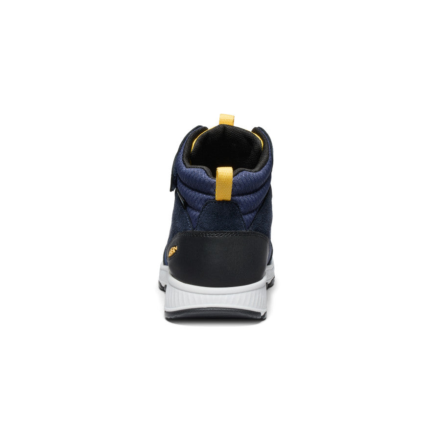 Blue Yellow Big Kids' Keen Skua Waterproof Work Boots | TEE2291IU