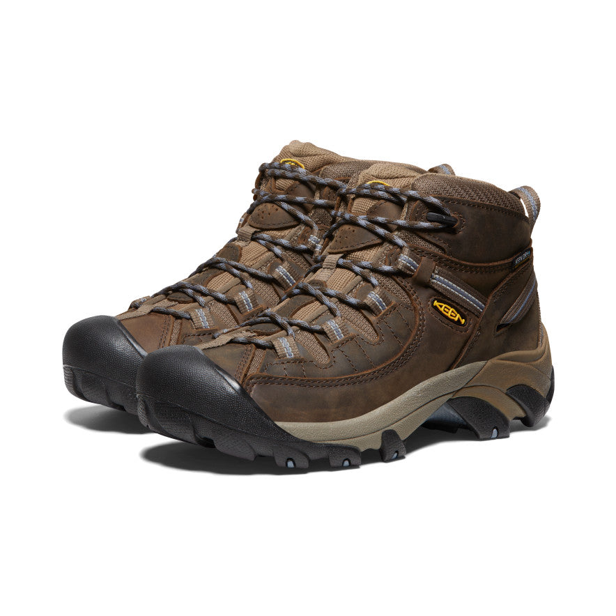 Brown Black Grey Women Keen Targhee II Waterproof Mid Work Boots | XMC162YO