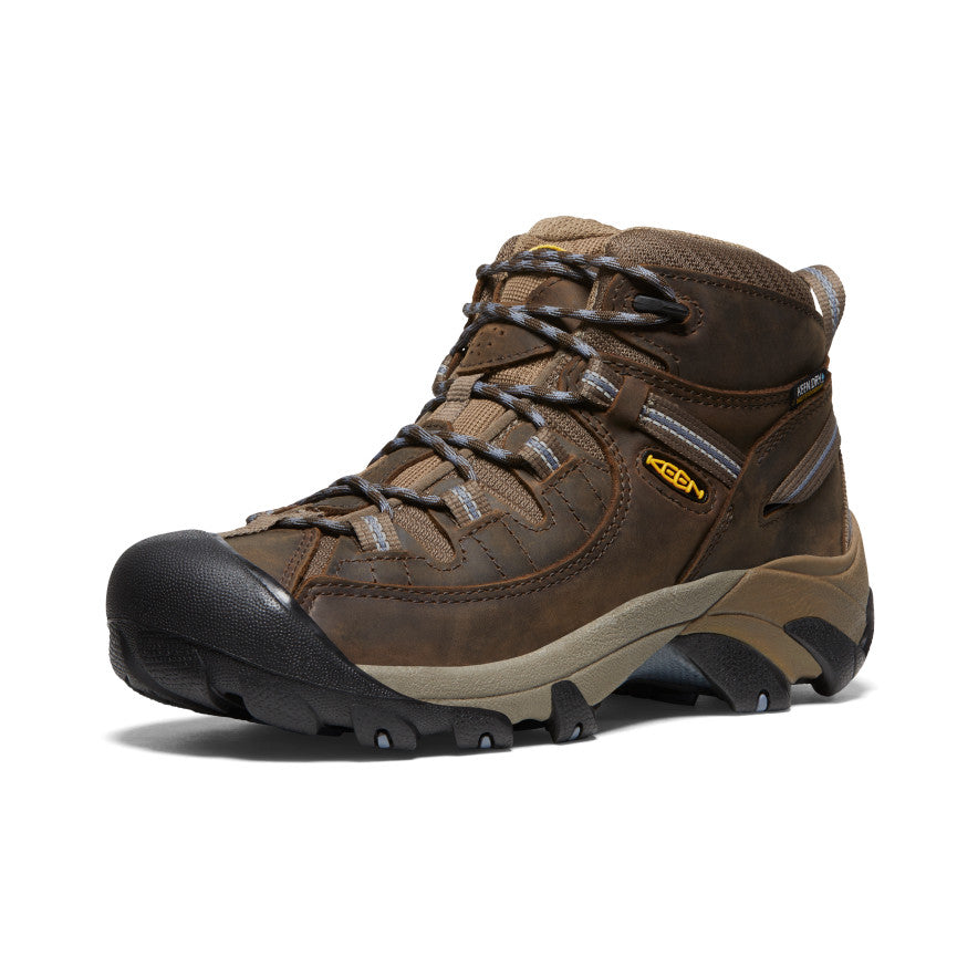 Brown Black Grey Women Keen Targhee II Waterproof Mid Work Boots | XMC162YO