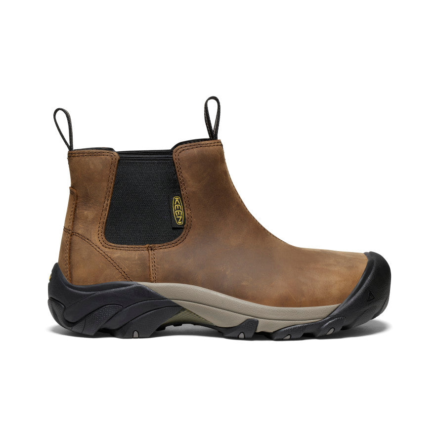 Brown Black Men Keen Lansing Chelsea Boots | ENH3279VR