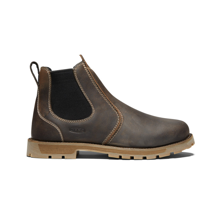 Brown Black Men Keen Seattle Romeo Chelsea Boots | FUA9741VS