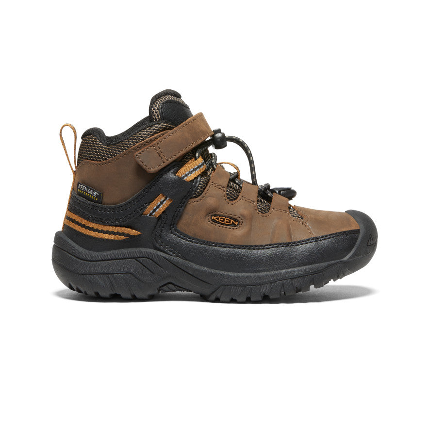 Brown Kids\' Keen Targhee Waterproof Work Boots | AQZ2053AK