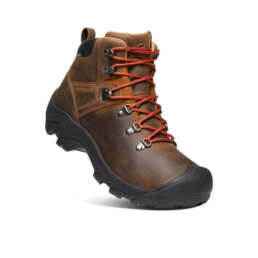 Brown Men Keen Pyrenees Waterproof Hiking Boots | HHZ8035UD