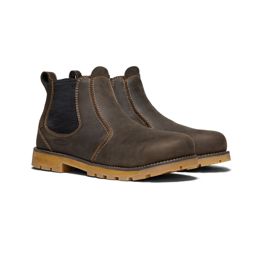 Brown Men Keen Seattle Romeo Chelsea Boots | JUC947UJ