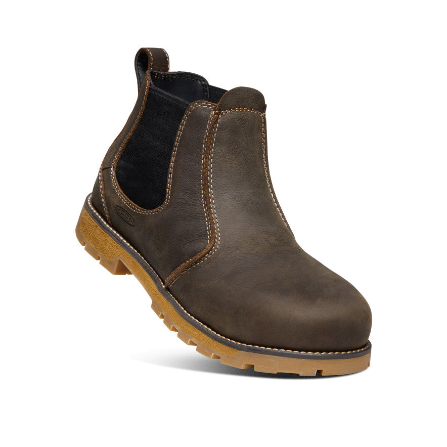 Brown Men Keen Seattle Romeo Chelsea Boots | JUC947UJ